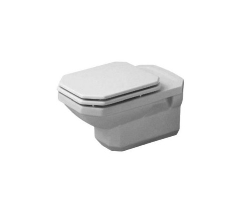 Duravit 1930 Унитаз 35.5х58х40см., подвесной, горизонтальный выпуск, с креплением, цвет: белый. 0182090000