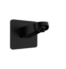 AQM8701MB Держатель верхнего душа, L=160 мм, настенный, Черный AQM8701MB