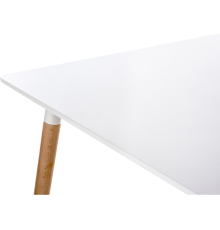 Обеденный стол Woodville Table 110x70 см, white, wood