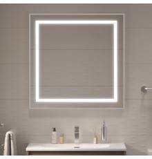 Зеркало BelBagno Kraft, 80x80, с подсветкой, сатин