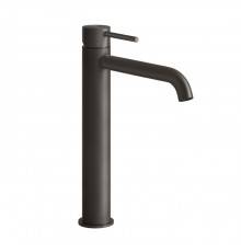 Gessi 316 Смеситель для раковины, на 1 отв., высокий, h: 305мм, излив: 155мм, цвет: brushed black metal pvd. 54006#707