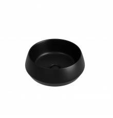 Раковина накладная Ceramicanova Maya круглая 40 см цвет черный матовый CN12004MB
