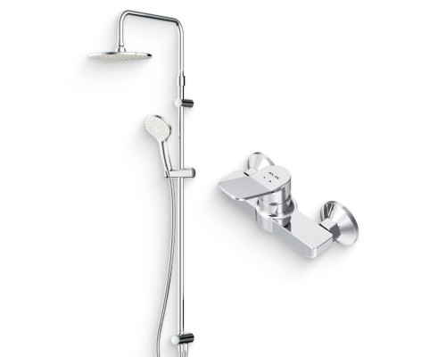 Душевой комплект Смеситель для душа AM.PM X-Joy F85A20000 + Стойка Gem F0790000