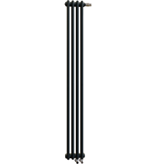 Радиатор стальной Arbonia 3180V 4 секции, 3-трубчатый, нижнее подключение, матовый черный