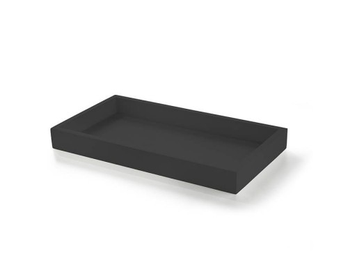 3SC Bemood Black Поднос 27.5х15х4см., настольный, цвет: черный. BEMN66A