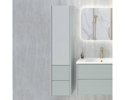 Шкаф пенал для ванной Aqua de Marco Parma 35 подвесной, мята Шкаф пенал для ванной Aqua de Marco Parma 35 подвесной, мята
