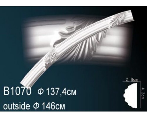 Круговой молдинг B1070