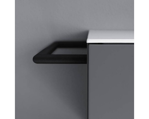 Burgbad Coco Полотенцедержатель для монтажа на тумбу, цвет: черный. HHAG001