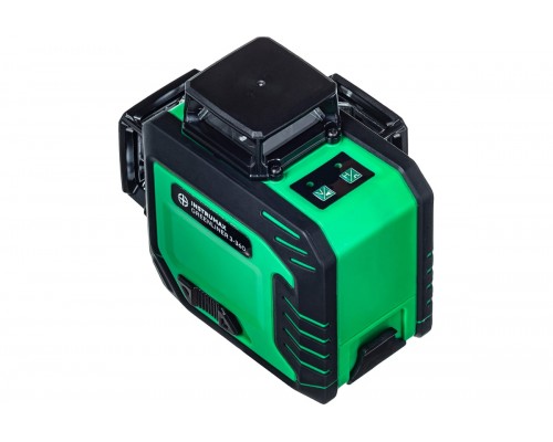 Комплект лазерный уровень INSTRUMAX greenliner 3-360 Set + штатив-штанга элевац. lp-300 в комплекте