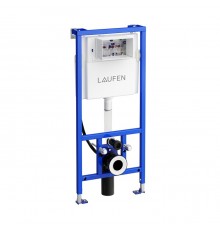 Laufen Installation System Инсталляция с бачком для подвесного унитаза, со встроенной трубой для подачи воды, двойной слив 4,5/3 л, регул. до 6/3 л. 8.9466.1.000.000.1