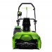 Снегоуборщик аккумуляторный Greenworks GD60ST бесщеточный (АКБ 6 А.ч; ЗУ)