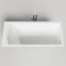 Salini Cascata kit Встраиваемая ванна 179x79x60см, донный клапан, материал: S-Stone, цвет: белый матовый. 104523M