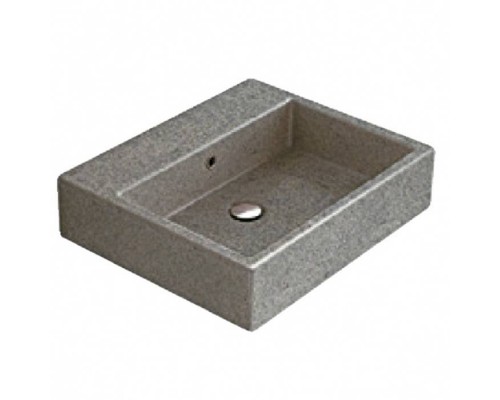 Globo Le Pietre Раковина 60х50х14 см, 1 отв., цвет: серый туф. SCQ61.PG