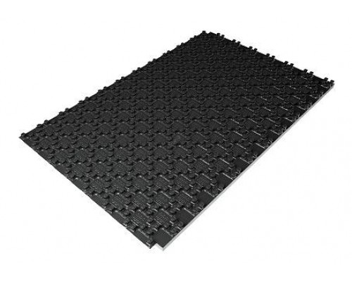 Плита, Energoflex, Energofloor Pipelock Solo, 1,1-0,7, ширина, м-0,7, длина, м-1.1, цвет-чёрный, упаковка 20 шт