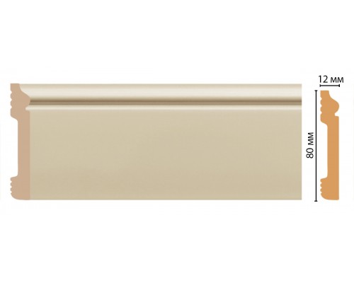 Плинтус напольный DECOMASTER D005-61ДМ (79*13*2400мм)