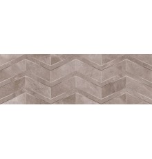 Плитка настенная Delacora Evan Chevron матовая, ректифицированная 24,6х74