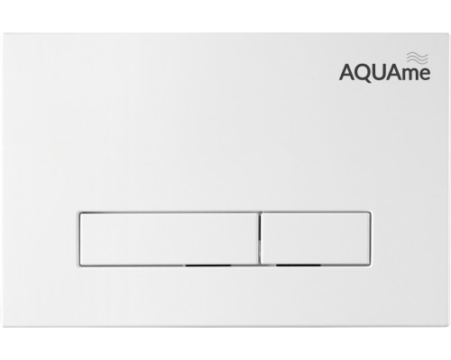 AQM4103W Панель смыва AQUAme, белый AQM4103W
