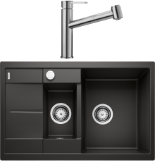 Комплект Мойка Blanco Metra 6 S Compact черная