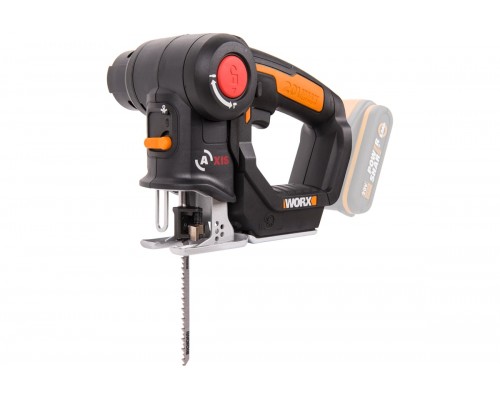 Лобзик аккумуляторный-сабельная пила WORX Axis WX550.9, 20В, без АКБ и ЗУ