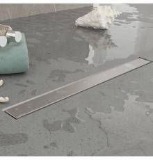 Plumberia Selection Трап душевой PS LINEAR 6x60 2устор. накладка из нерж.стали, комбинир.затвор с горизонт. Выпуском Ду 50мм,40л/мин, цвет: нержавеющая сталь. PSL60MT