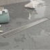 Plumberia Selection Трап душевой PS LINEAR 6x60 2устор. накладка из нерж.стали, комбинир.затвор с горизонт. Выпуском Ду 50мм,40л/мин, цвет: нержавеющая сталь. PSL60MT