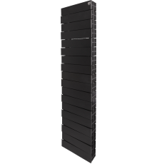 Радиатор биметаллический Royal Thermo Piano Forte Tower 300 18 секций, noir sable