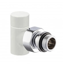 Клапан запорный SR Rubinetterie угловой серияTondera Light 1/2 цвет белый 0775-1500VC0A