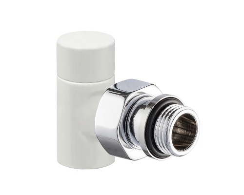 Клапан запорный SR Rubinetterie угловой серияTondera Light 1/2 цвет белый 0775-1500VC0A