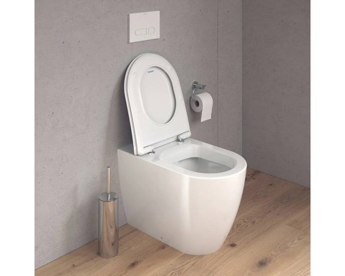 Duravit Soleil by Starck Унитаз 37х60см., напольный, безободковый, слив универсальный, Weiszlig; Hochglanz, HyG, цвет: белый. 2010090000