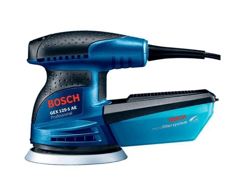 Машина плоско-шлифовальная эксцентриковая Bosch GEX 125-1 AE