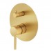 Plumberia Selection IXO Смеситель для душа, встраиваемый, на 2-3 выхода, цвет: брашированое золото. XO1901OB