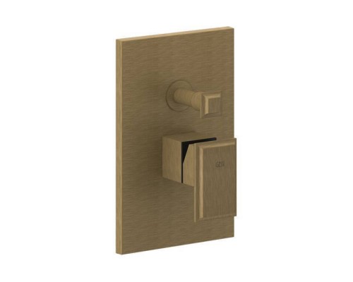 Gessi Eleganza Смеситель для ванны, встраиваемый, цвет: Antique Brass. 46079#713 Gessi Eleganza Смеситель для ванны, встраиваемый, цвет: Antique Brass. 46079#713