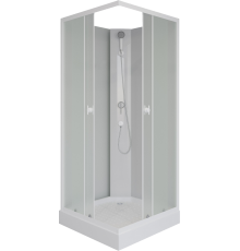 Душевая кабина Niagara Promo P90/13Q/MT/BK 90x90, без крыши