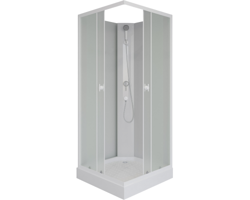 Душевая кабина Niagara Promo P90/13Q/MT/BK 90x90, без крыши