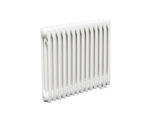 Трубчатый радиатор ТЕПЛОФОРТ ТР3057 ТВ, 14 секций, нижнее подключение ½”, белый глянец 200058