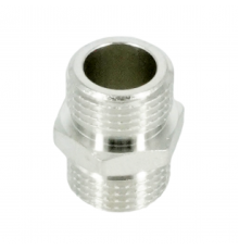 Ниппель, ELSEN, TIN латунь, НН, 1/2, 1/2, равнопроходной, CN