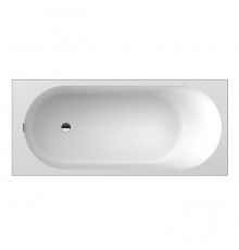 VilleroyBoch Oberon Ванна 170х75х45см., встраиваемая, слив, ножки, Quaryl, цвет: альпийский белый. UBQ170OBE2V-01