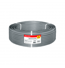 Труба РОСТерм PE-Xa/EVOH 16х2,2 из сшитого полиэтилена, бухта 200м, серая 16PAEVOH2