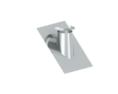 Проход через кровлю с уклоном 26°-35°, свинцовый фартук, Jeremias, DW-FU, диаметр, мм-150