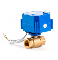 Шаровой кран БАСТИОН AquaBast 1/2'' с электроприводом, 12V 163