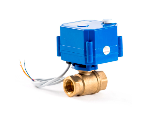 Шаровой кран БАСТИОН AquaBast 1/2'' с электроприводом, 12V 163