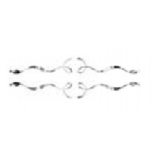 CL DUER8CR Due Amanti Комплект ручек 8 шт, хром DUER8CR