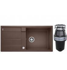 Комплект Мойка Blanco Metra XL 6S 515287 кофе + Измельчитель KUCHENSTERN Muhle