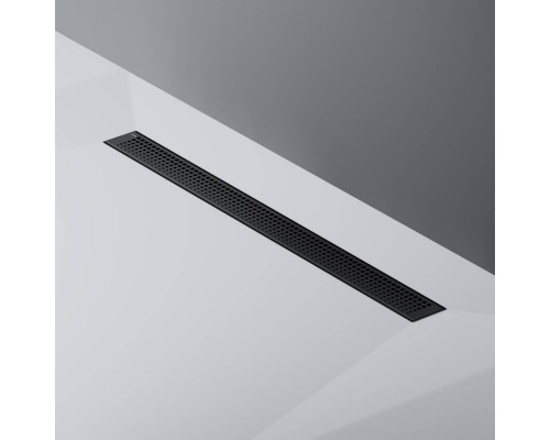 W01SC-P11-080-01BM Трап для душа линейный, универсальный затвор Cut Gradient, 80 см