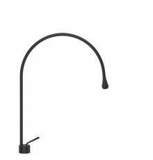 Gessi Goccia Смеситель для раковины на 1 отверстие, излив 387мм R=197, цвет: black XL. 33603#299