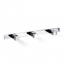Decor Walther Corner HAK3 Панель с 3 крючками 18x4см, подвесной, цвет: хром. 0562100