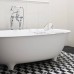 DevonDevon Dove Ванна отдельностоящая, 170.5х52,8х84.6 см, из White tec plus, на ножках, с донным клапаном, цвет: белый. DOVEFSG