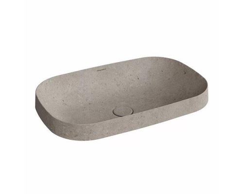 Kerama Marazzi Magica Раковина встраиваемая сверху, 65.5х42см., без отв., цвет: серый камень. MA.wbi.65\STG