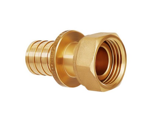 Переход Hoobs с накидной гайкой на плоское уп. 20x2.8-G3/4 . HB-PEXNG-202834