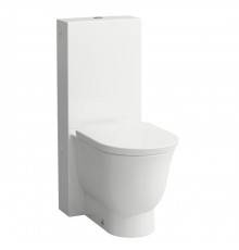 Laufen New Classic Унитаз моноблок безободковый 70х37х44см, выпуск универсальный, цвет: белый. 8.2385.1.000.000.1,  8.2866.4.000.884.1